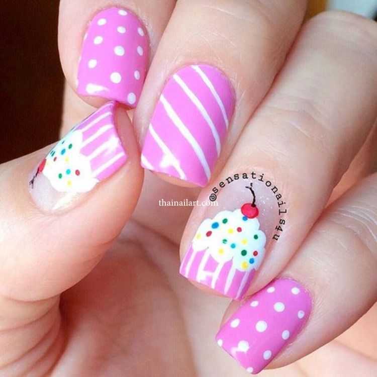cupcake-nails