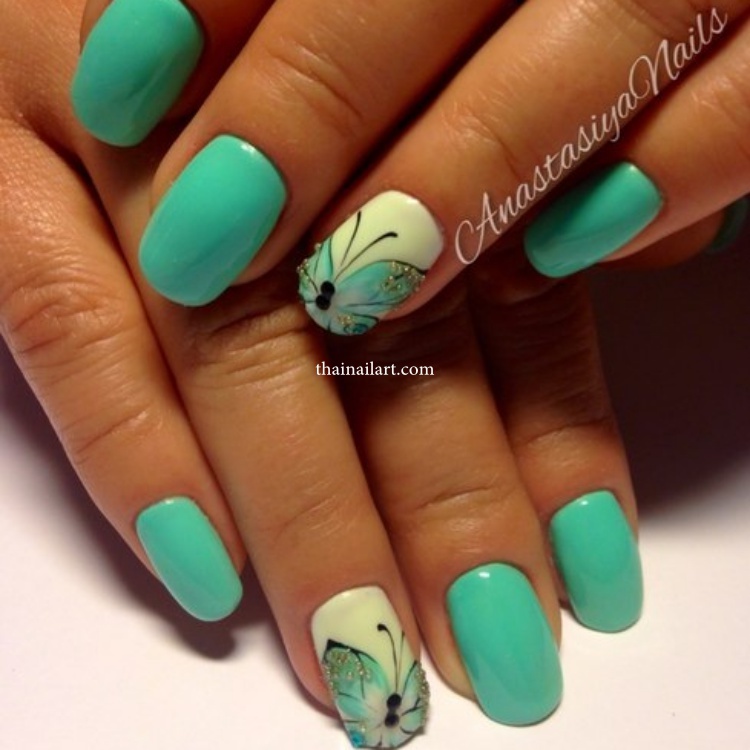butterfly-nails