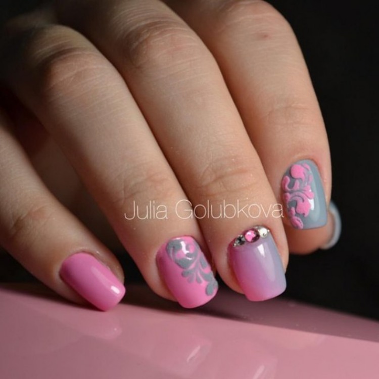 Pink Gel Nail ideas